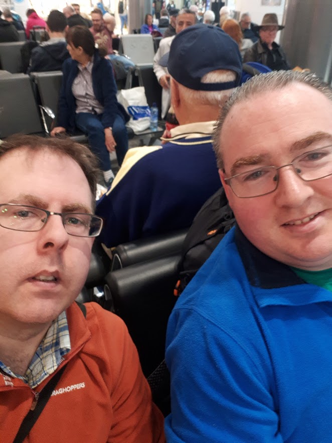 celtic camino 2019 - At dublin airport